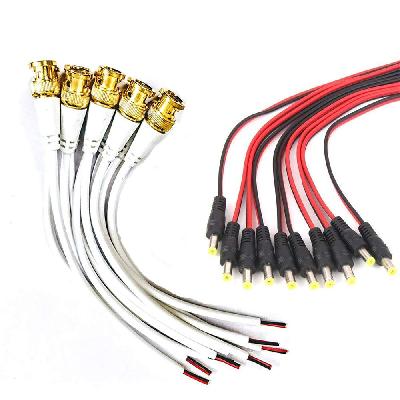 Male Dc Pin With 6 Inch Copper Cable Pac