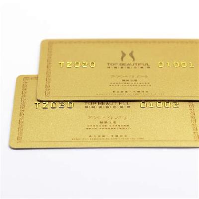 PVC Embossed Membership Card