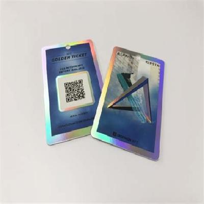 PVC Rainbow Visiting Card