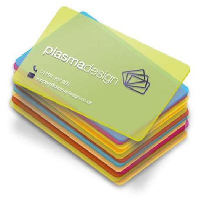 PVC Transparent Visiting Cards