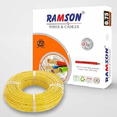 0.75 Sqmm Single Core Multistrand Cable