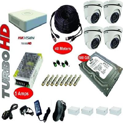 4 Channel Cctv Camera Kit