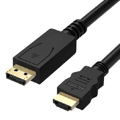 Display Port to HDMI Male Cable