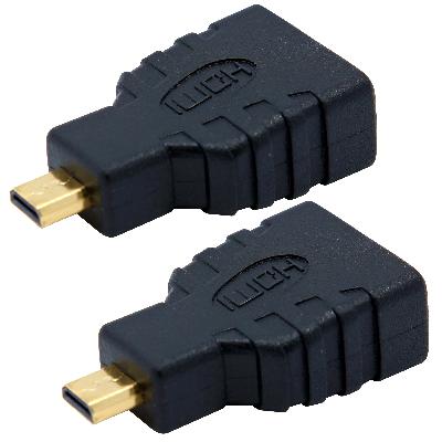 Micro HDMI Male to HDMI Female Cable