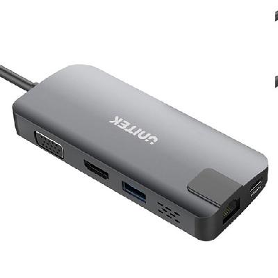 Unitek Y-DK09016 USB 3.1 Type-C Multi-Port Hub with Power Delivery