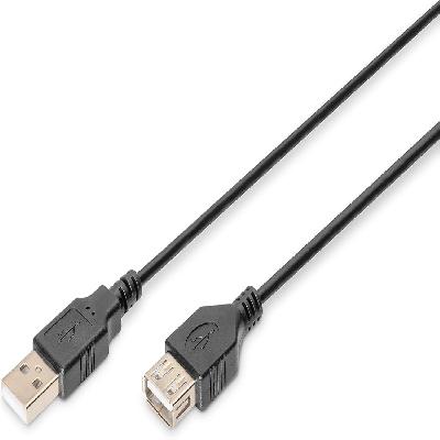 USB 2.0 USB-A (M) to USB-A (F) Cable