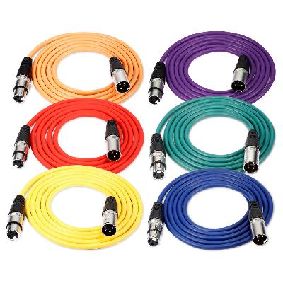 XLR Male Female Cable 2m