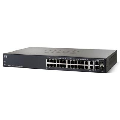 Cisco SRW224G4 24-port 10 100   4-port Gigabit Switch
