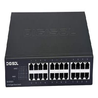 Digisol DG GS1024D E  Digisol 24 Port Gigabit Ethernet Unmanaged Switch