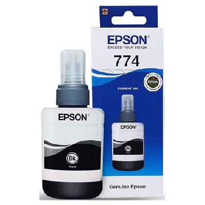Epson 774 Black Mono Pigment 140ml Ink Bottle