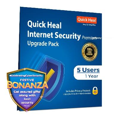 Quick Heal Total Security Regular 5User (1Yr)
