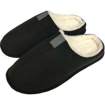Mens Black Slipper