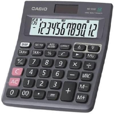 Casio Black Financial Calculator - MJ120D