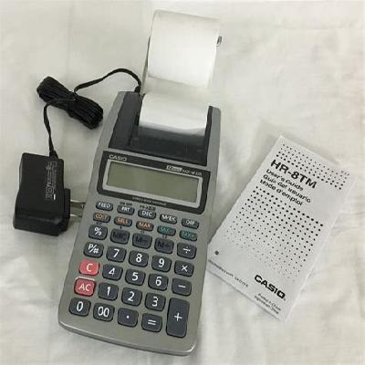 Casio Hr_8tm Mini-Printer Calculator
