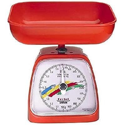 Docbel 2kgs Multi-purpose Weighing Scale Red