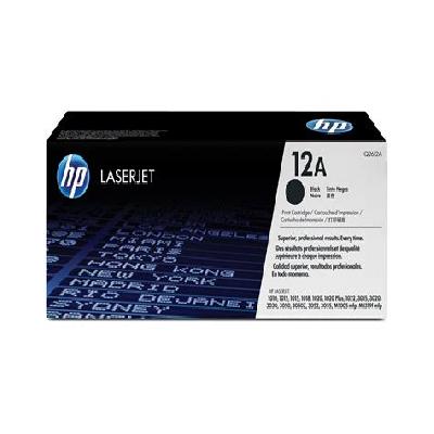 HP 12A Black Original LaserJet Toner Cartridge
