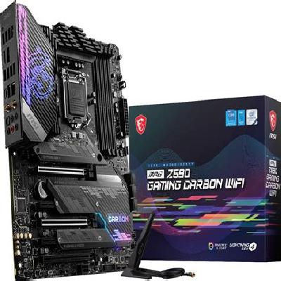 MSI Z590-A PRO ATX Gaming Motherboard I Socket LGA1200 I RAM Support up to 5333 MHz