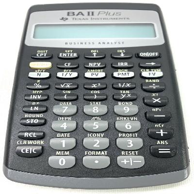 Texas Instrument BAII PLUS Professional Financial Calculator