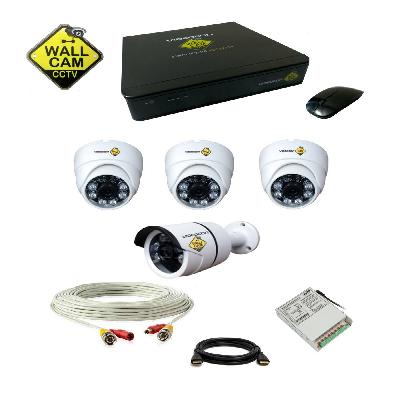 Videocon 4 Channel CCTV Bullet IP Camera