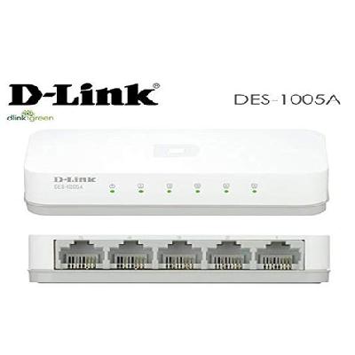 D-Link DES-1005C 10 100 Network Switch