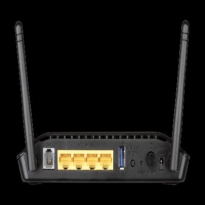 D-Link DIR-615 Wireless-N300 Router (Black, Not a Modem)