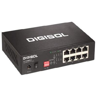 D Digisol DG-GS1008DG-IS 8 Port 10 100 1000 Mbps Gigabit Ethernet Unmanaged Switch