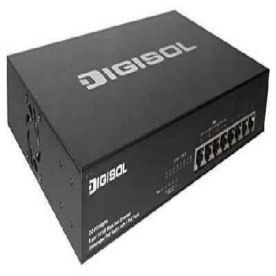 Dg-fs1008ph-a 8 Port 10 100m Fast Ethernet Unmanaged POE Switch