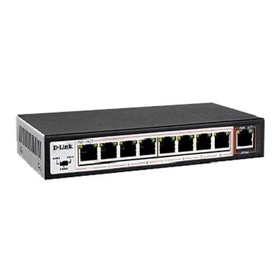 DGS-F1010P-E 8GE PoE  2GE Uplink, 120Watt PoE switch