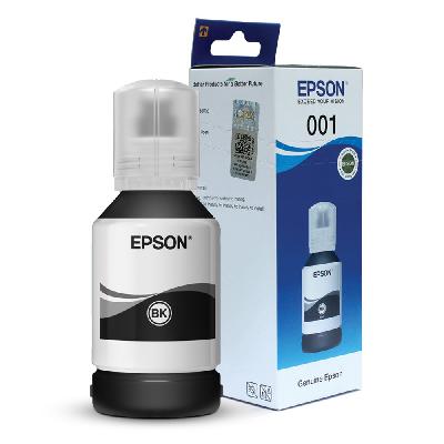 EPSON 127 ML INK BOTTLE BLACK 001