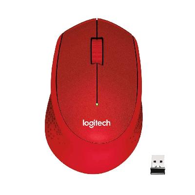Logitech M331 Silent Plus Wireless Mouse, 2.4GHz with USB Nano Receiver