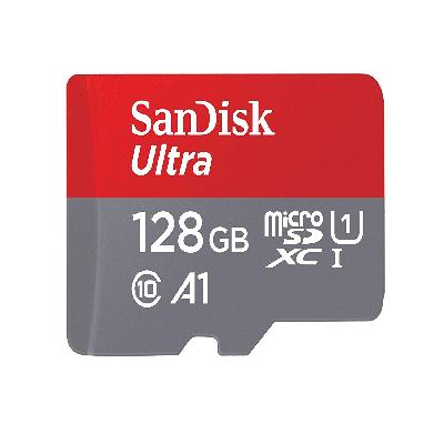 SanDisk 128GB Class 10 microSDXC Memory Card