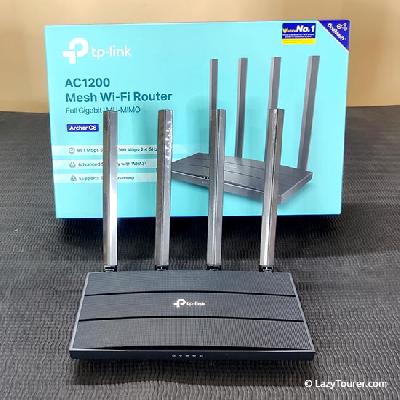 TP-Link Archer C6 Gigabit MU-MIMO Wireless Router, Dual Band 1200 MBPS