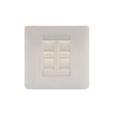 1 2 4 Port Data Faceplates