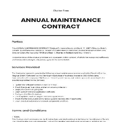 Computer Annual Maintenance Contract Service