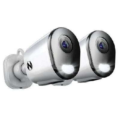 2 Camera Indoor Plug n Play CCTV Kit,