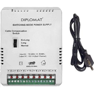 SMPS Power Supply for 8 CCTV Cameras