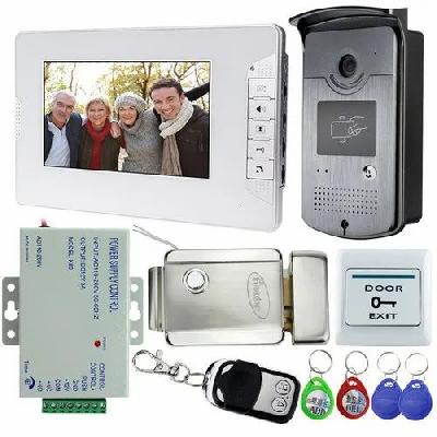 White Video Door Phone with Remote ( CP-PVK-70TH )