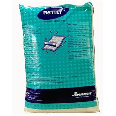 Romsons Mattey 60x90cm Underpads, GS-8414-10 (Pack of 10)