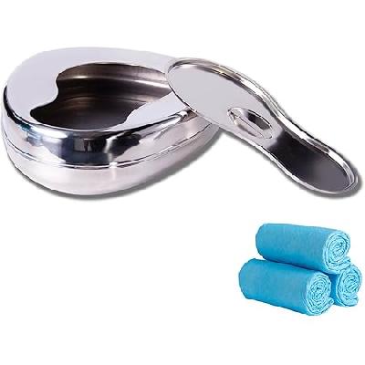 Bedpan Female SS With Cover