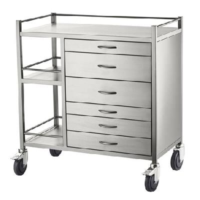 Instrument Trolley SS Top