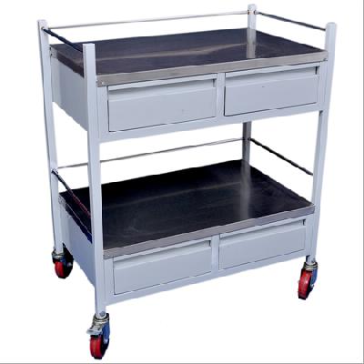 Medicine Trolley with Four Drawers