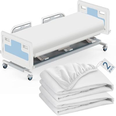 Plain Hospital Bedsheets