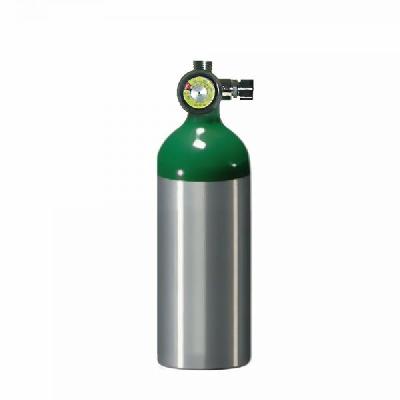Empty Aluminum Oxygen Cylinder