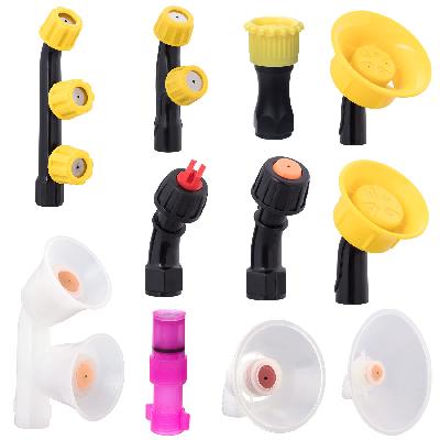 Pump nozzle double