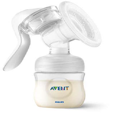Manual breast pump
