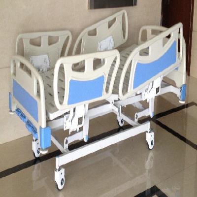 SV0012 Hospital ICU Bed With ABS Bows And Side Railing
