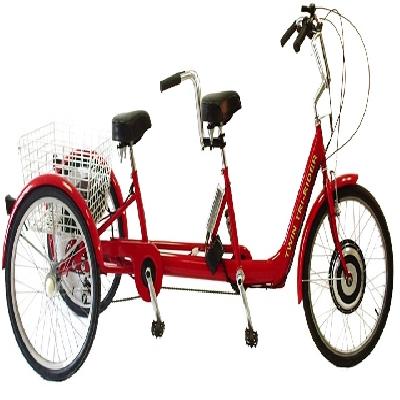 Double Gear Tricycle With Cover