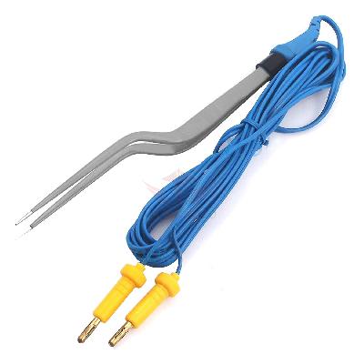 Bayonet Forceps For Bioplar Cautery