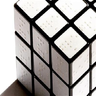 Braille Five Letter Cube