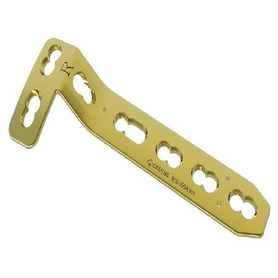 Locking L- Plate Double Curved 4.5 5.0mm